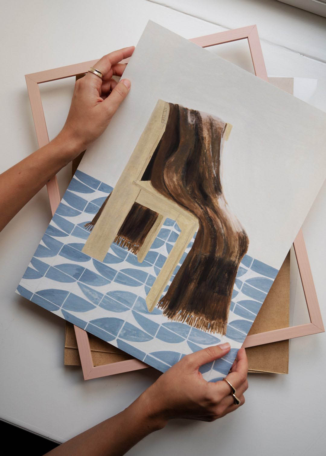 The Poster Club Frame Pink 30x40cm