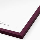 The Poster Club Frame - Plum