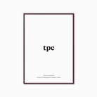 The Poster Club Frame - Plum