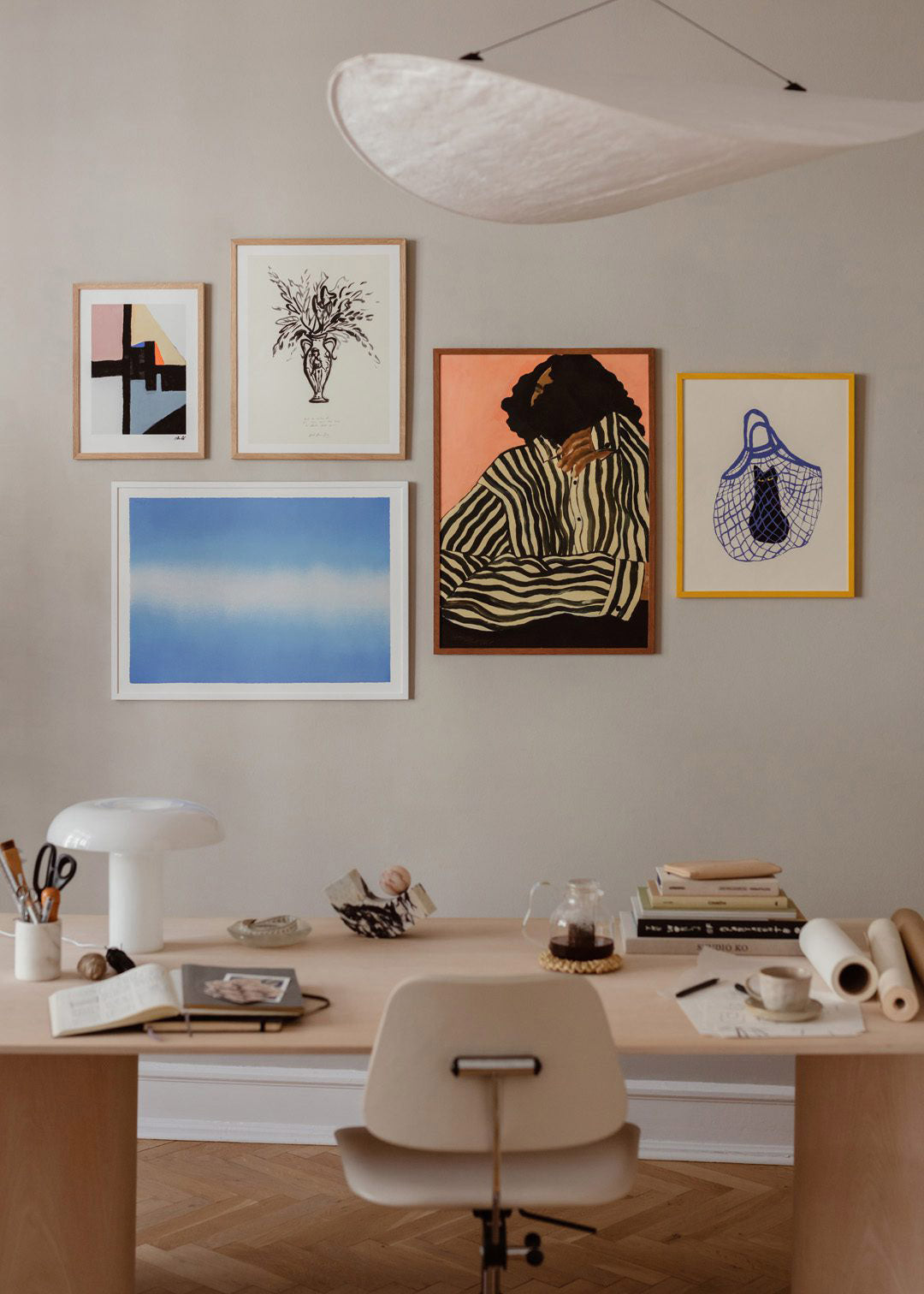 The Poster Club Frame Yellow