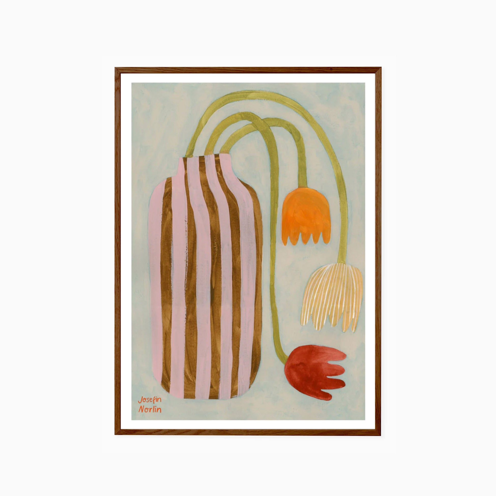 The Poster Club Josefin Norlin - Fallen Tulips