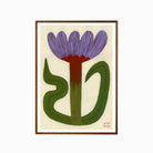 The Poster Club Josefin Norlin - Jazzy Flower Dark Stained Oak Frame