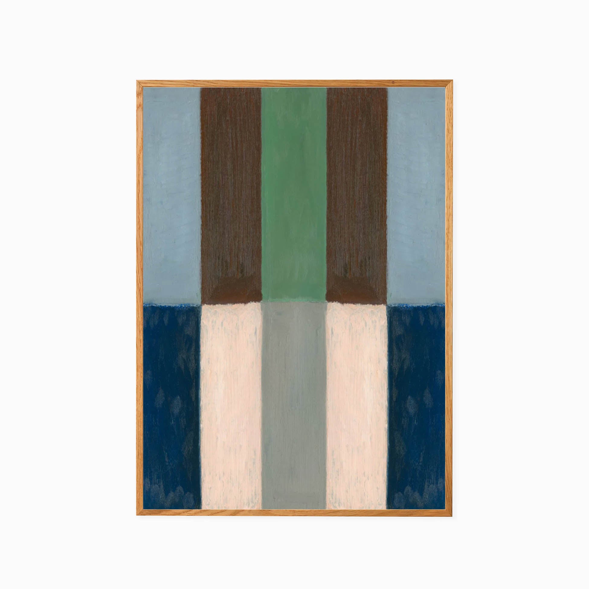 The Poster Club Lisa Lindh - Quiet Landscape Oak Frame
