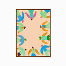 The Poster Club Lise Uhrskov - On the Edge with Dark Oak Frame