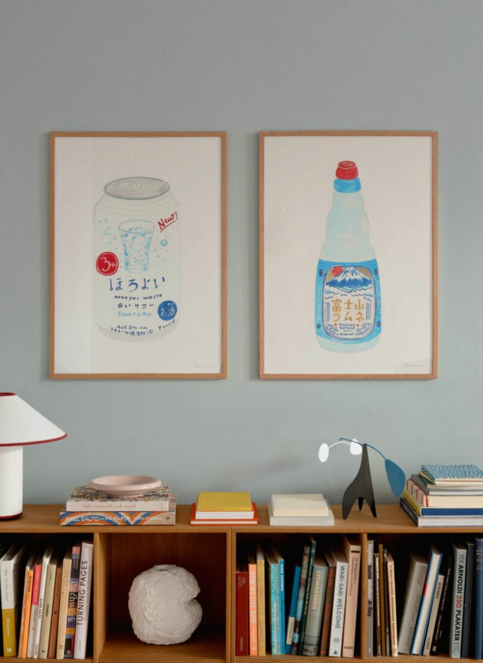 The Poster Club Melina Pecharki - Fujisan Ramune