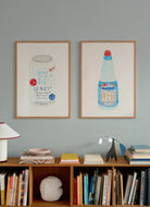 The Poster Club Melina Pecharki - Fujisan Ramune
