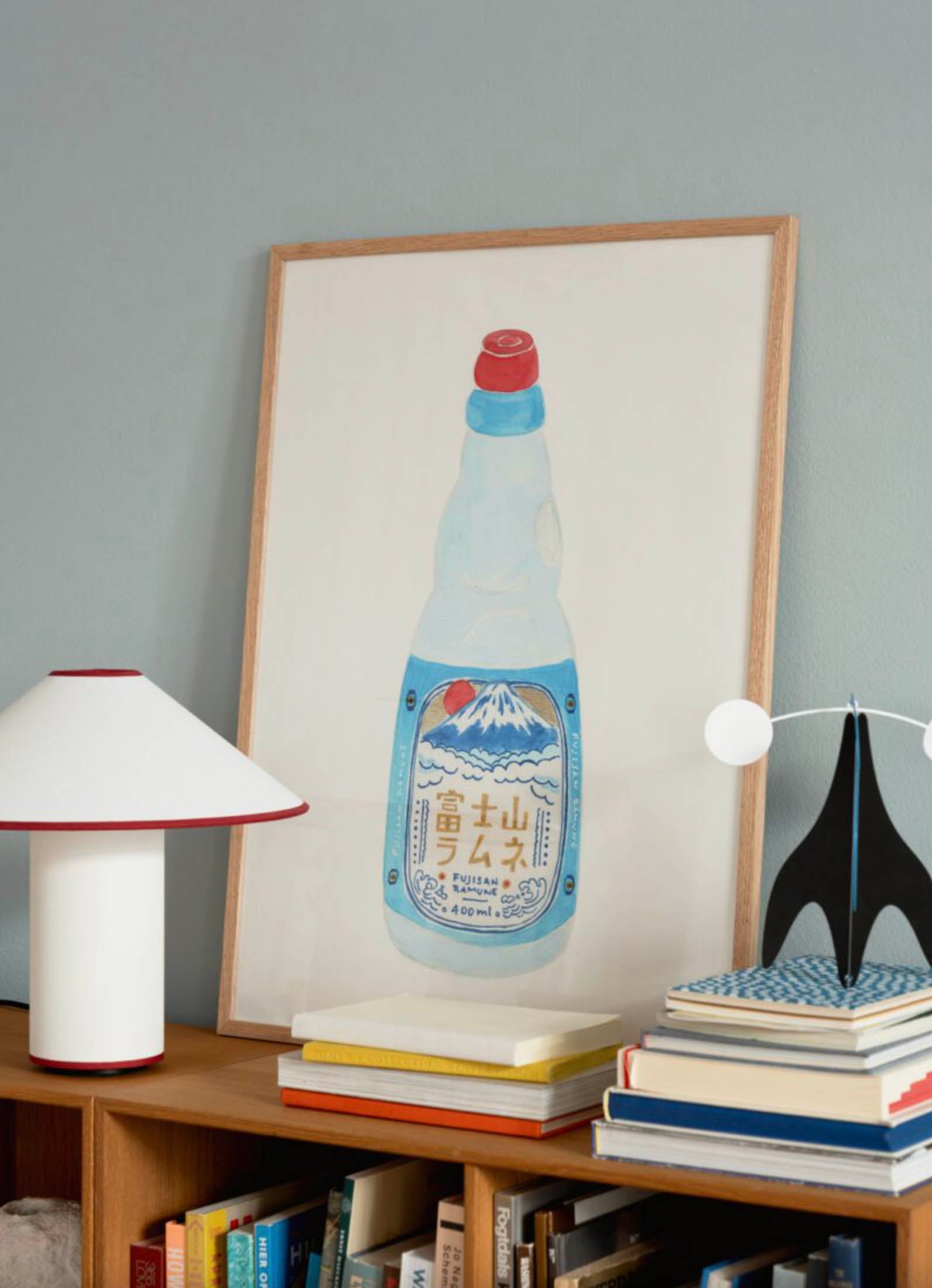 The Poster Club Melina Pecharki - Fujisan Ramune