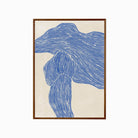 The Poster Club - Rebecca Hein The Line - Navy