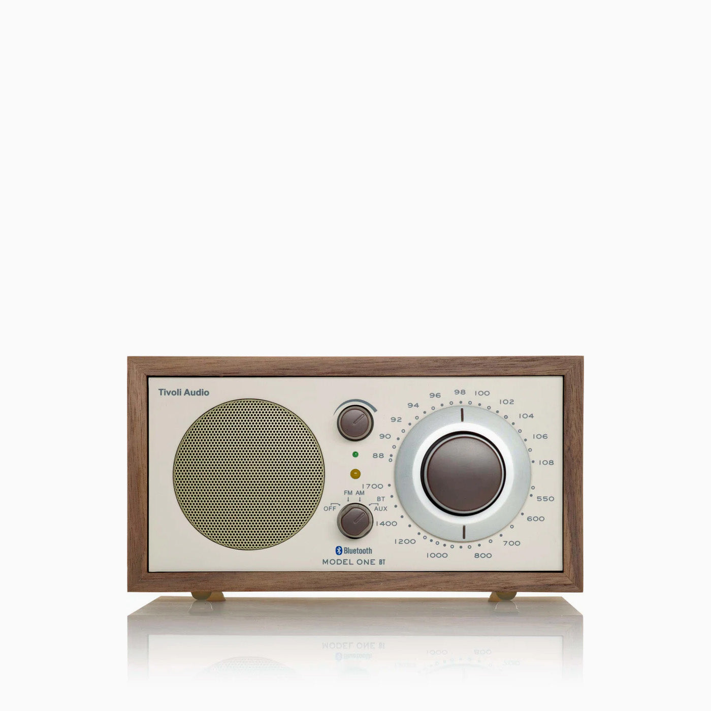 Tivoli Audio Model One Bluetooth AM/FM Radio - Walnut/Beige