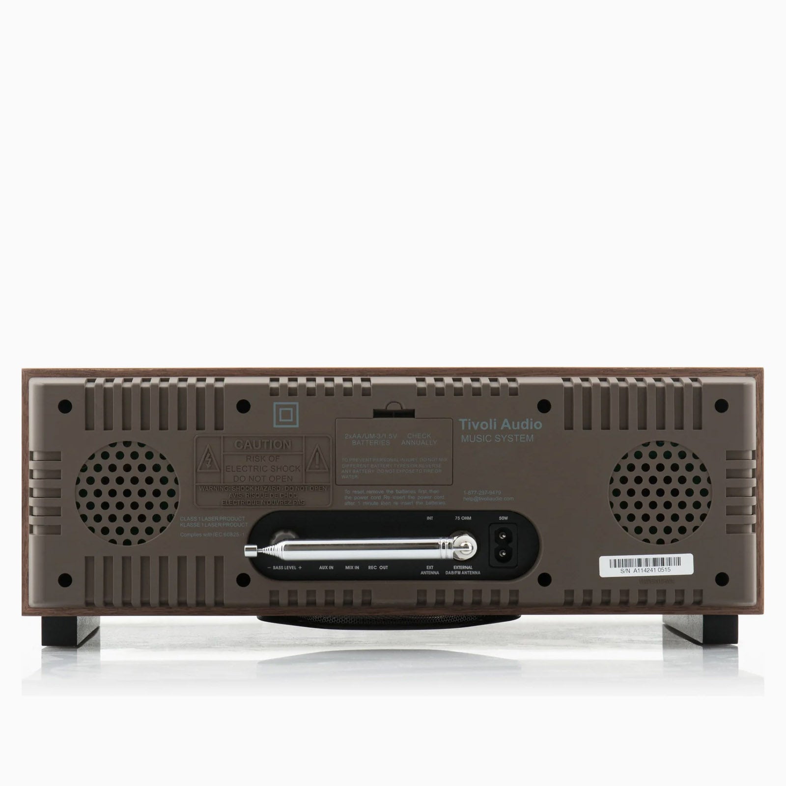 Tivoli Audio Music System Plus Walnut 