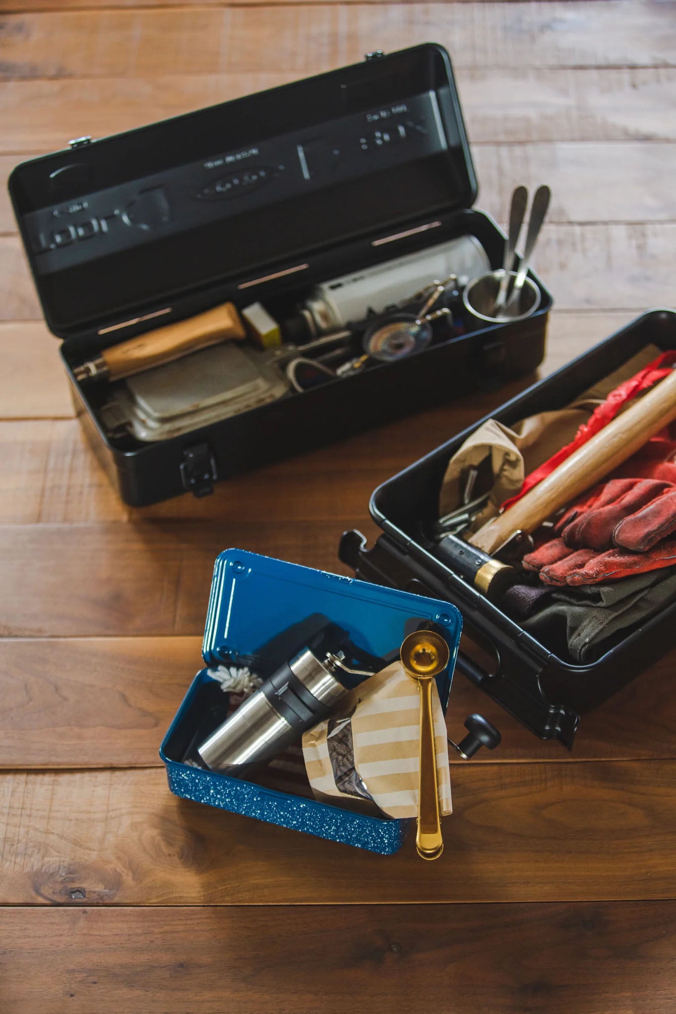 Toyo Steel Camber-top Toolbox Y-410 Black