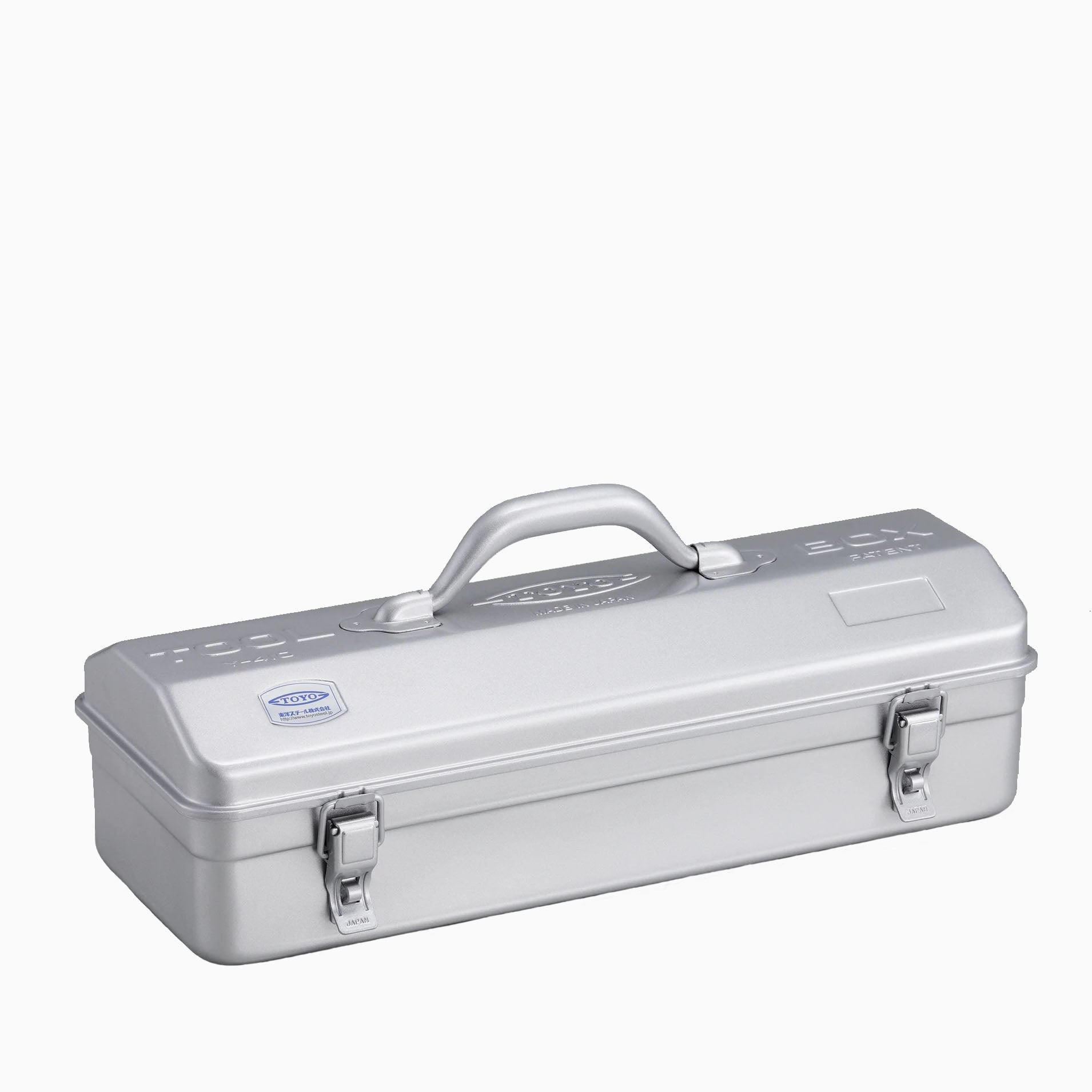 Toyo Steel Camber-top Toolbox Y-410 Silver