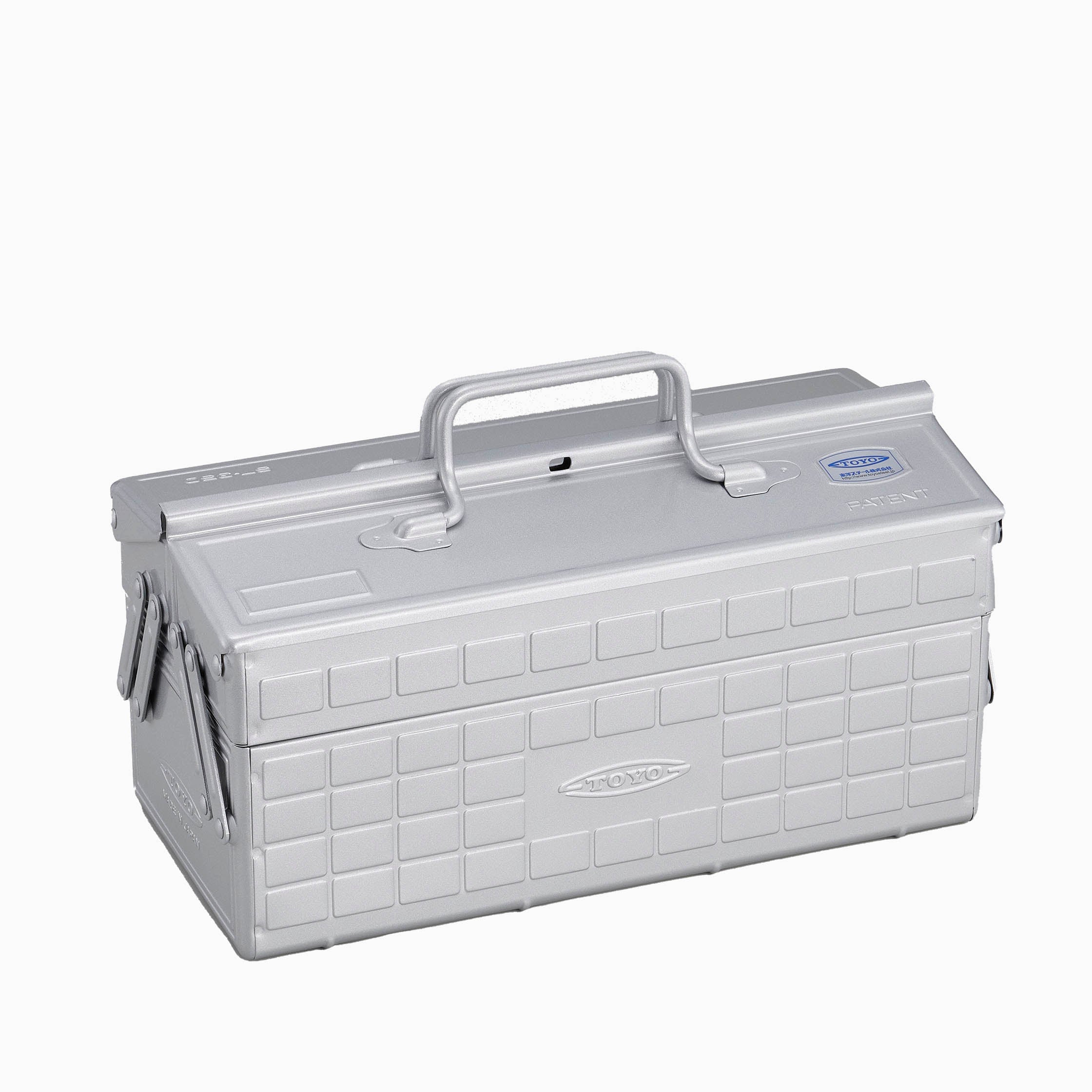 Toyo Steel Cantilever Toolbox ST-350 Silver