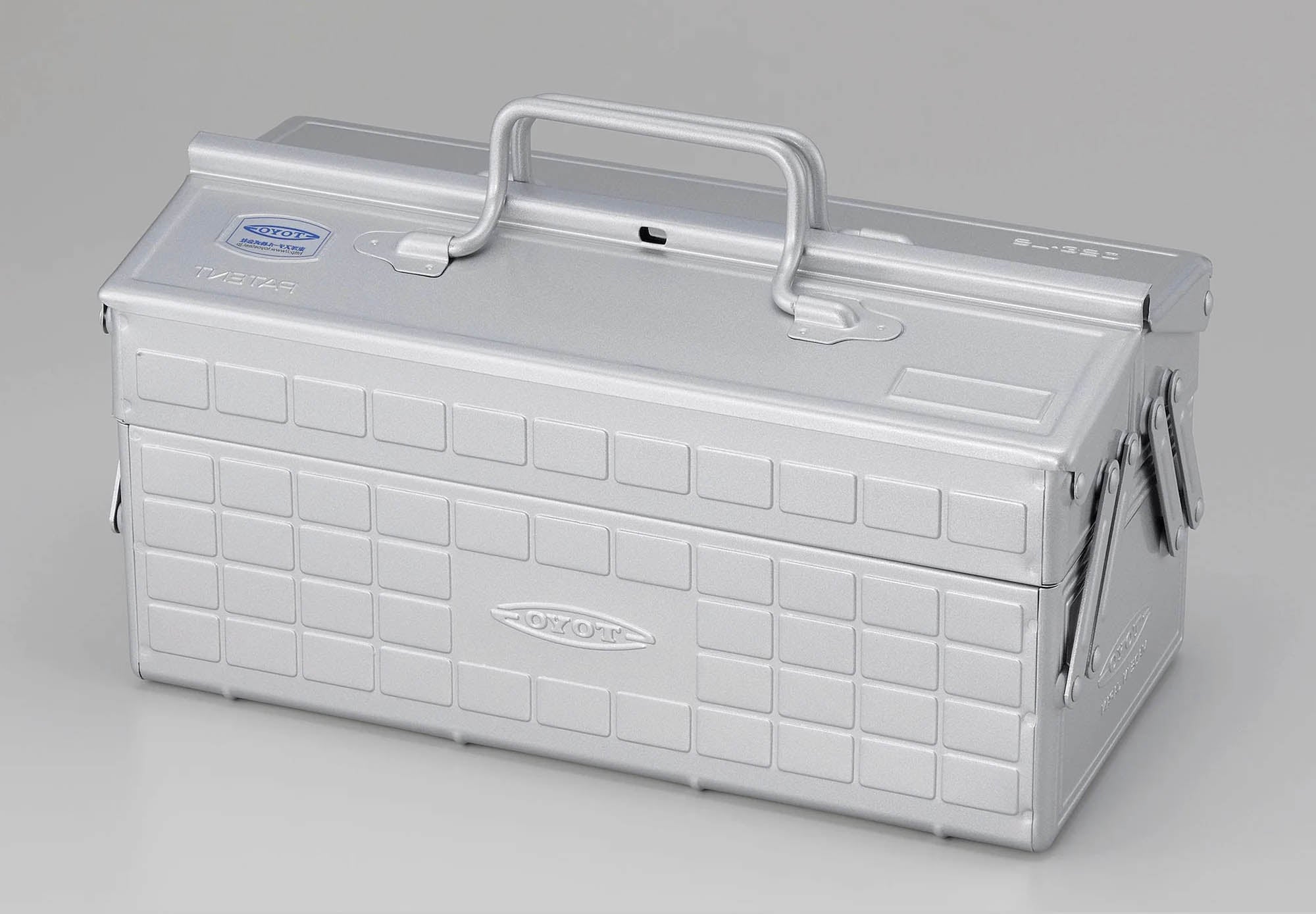 Toyo Steel Cantilever Toolbox ST-350 Silver