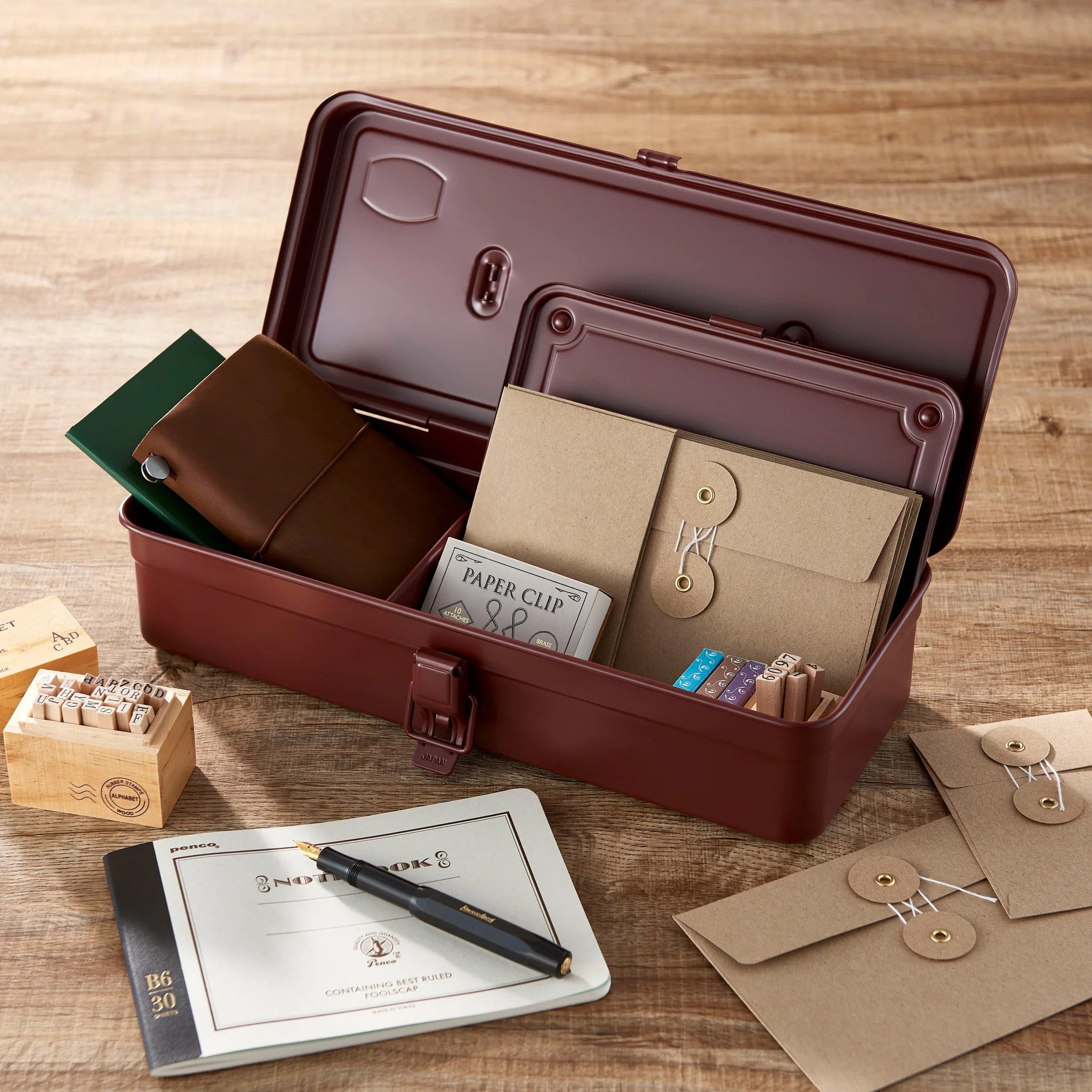 Toyo Steel Trunk Shape Toolbox T-320