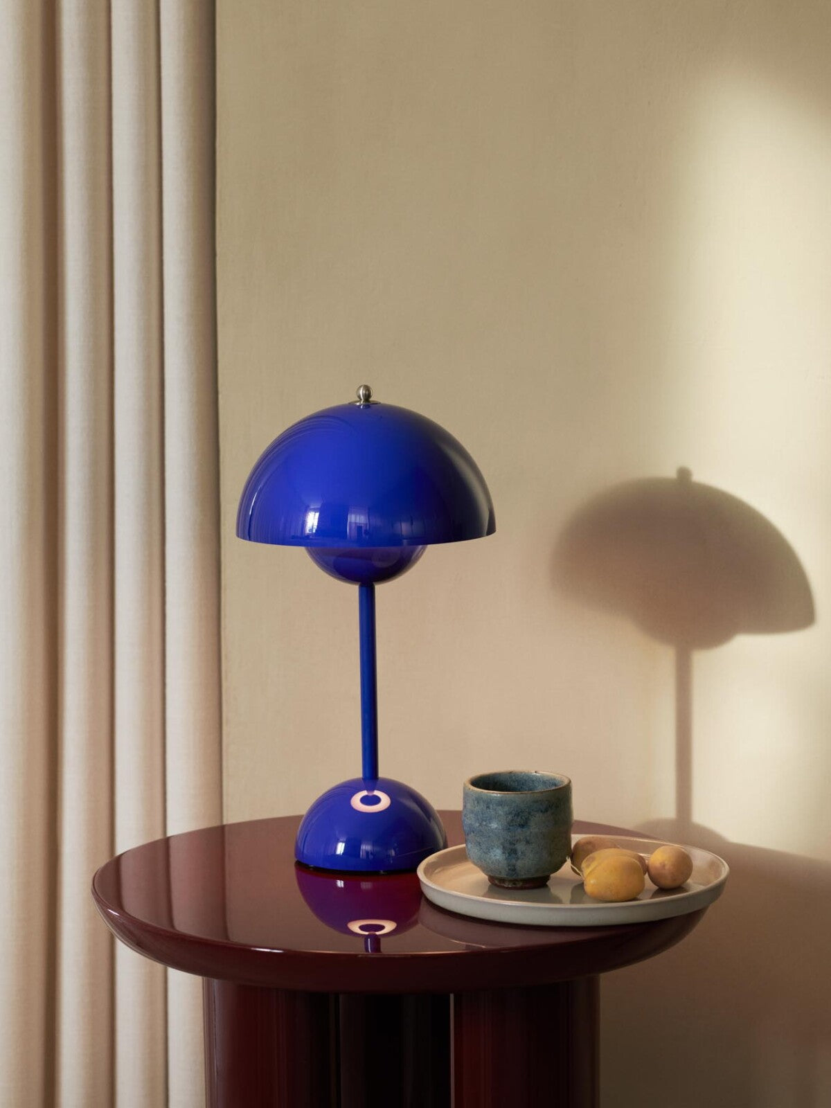 &Tradition Flowerpot Lamp Portable Cobalt Blue