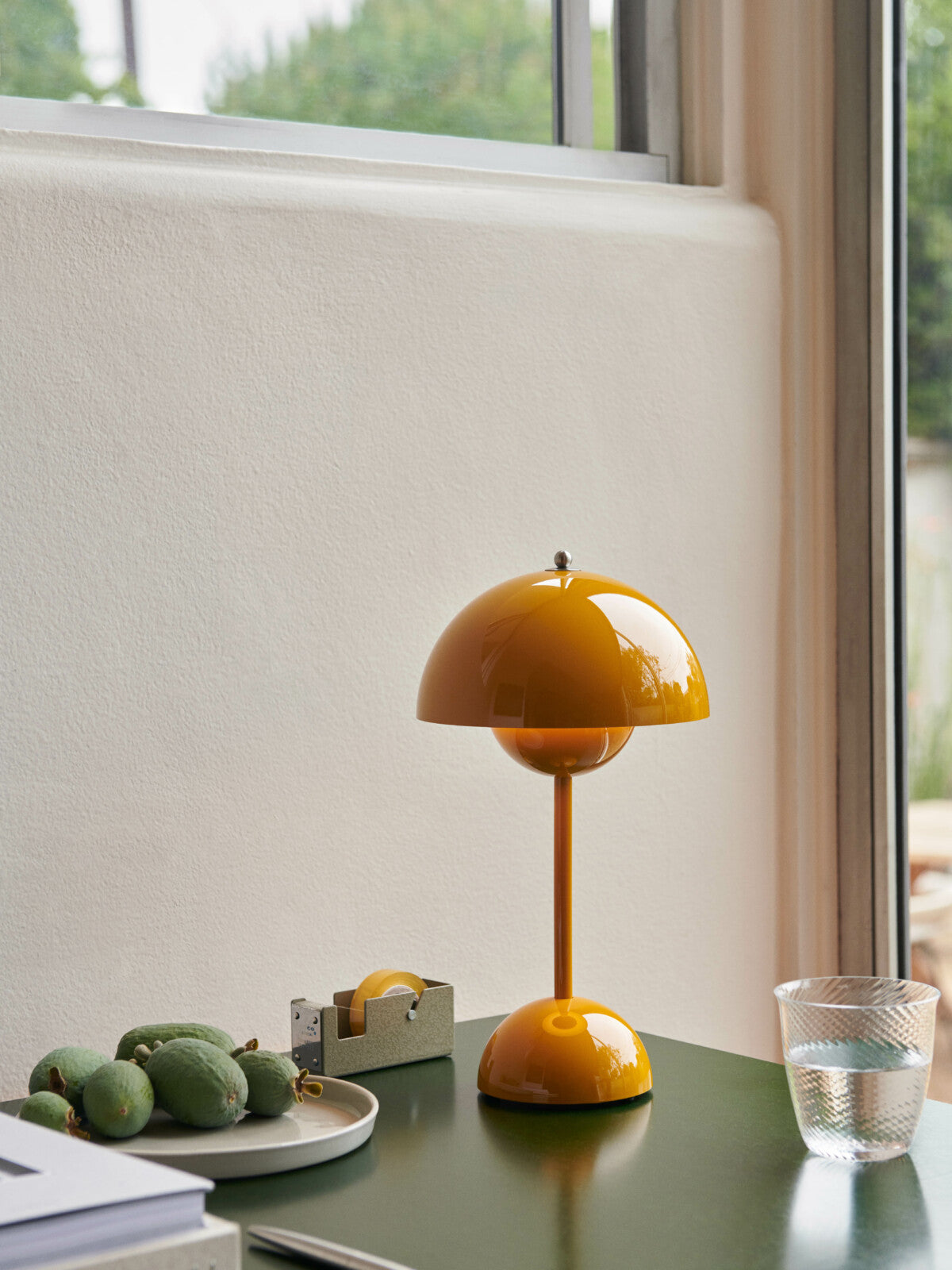 &Tradition Flowerpot Lamp Portable Mustard