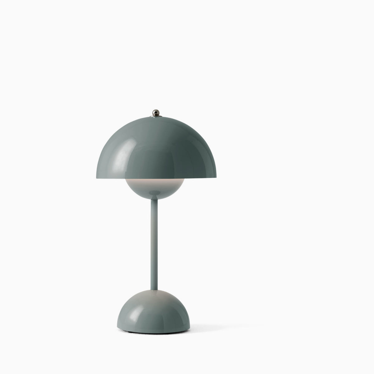 &Tradition Flowerpot Lamp Portable Stone Blue