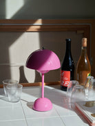 &Tradition Flowerpot Lamp Portable Tangy Pink