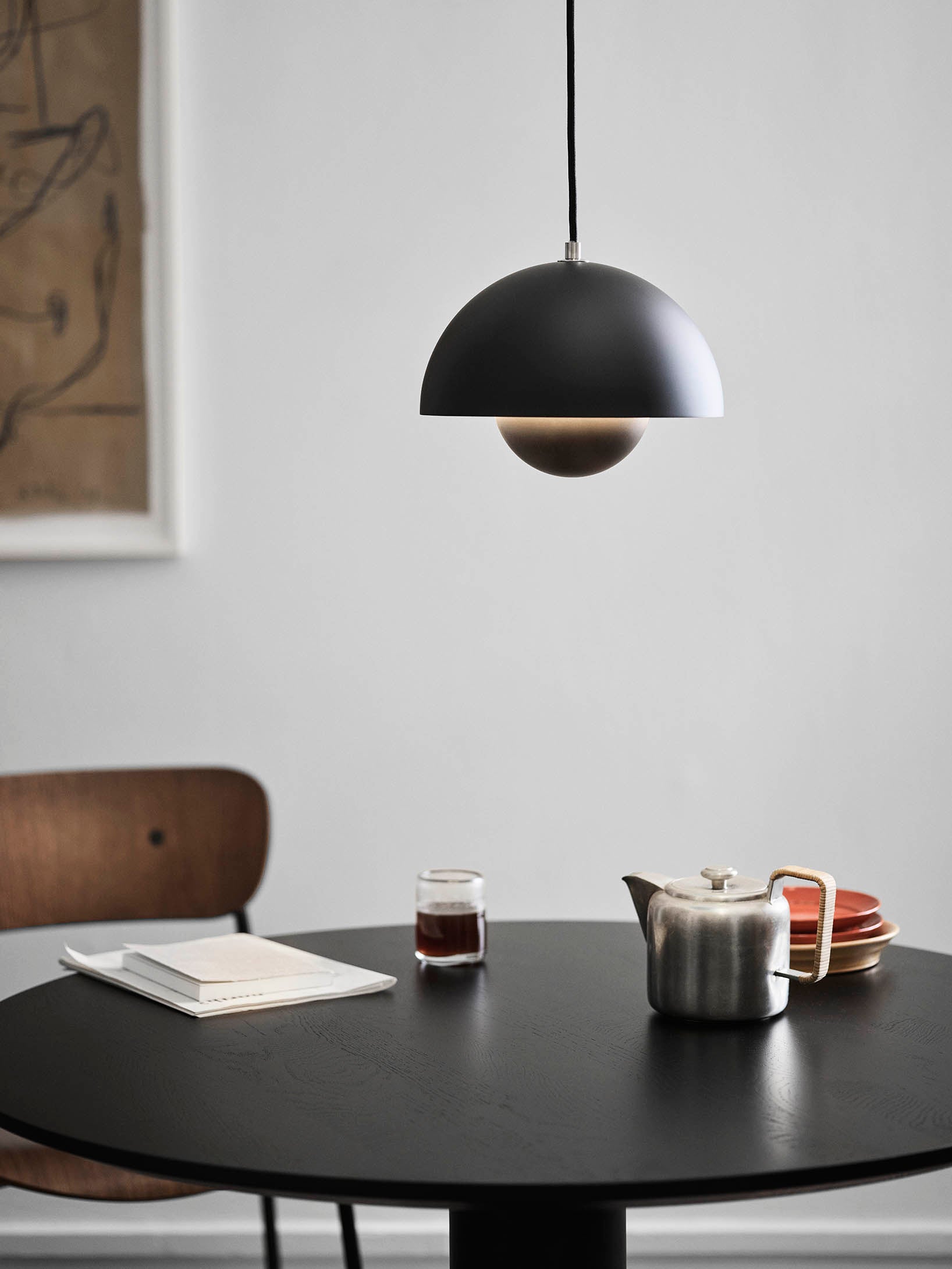 &Tradition Flowerpot Pendant VP1 Matt Black