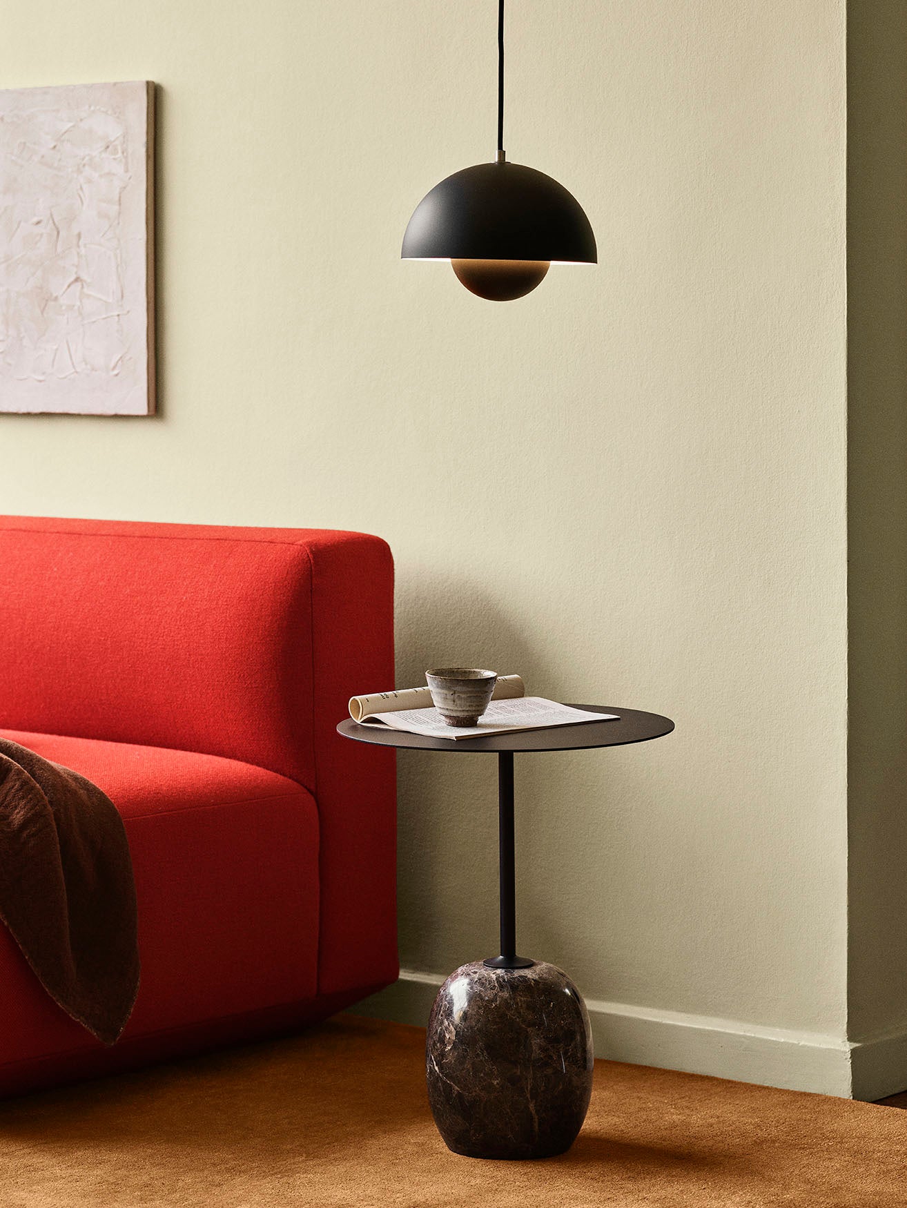 &Tradition Flowerpot Pendant VP1 Matt Black