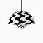 &Tradition Flowerpot Pendant VP2 Patter Black White