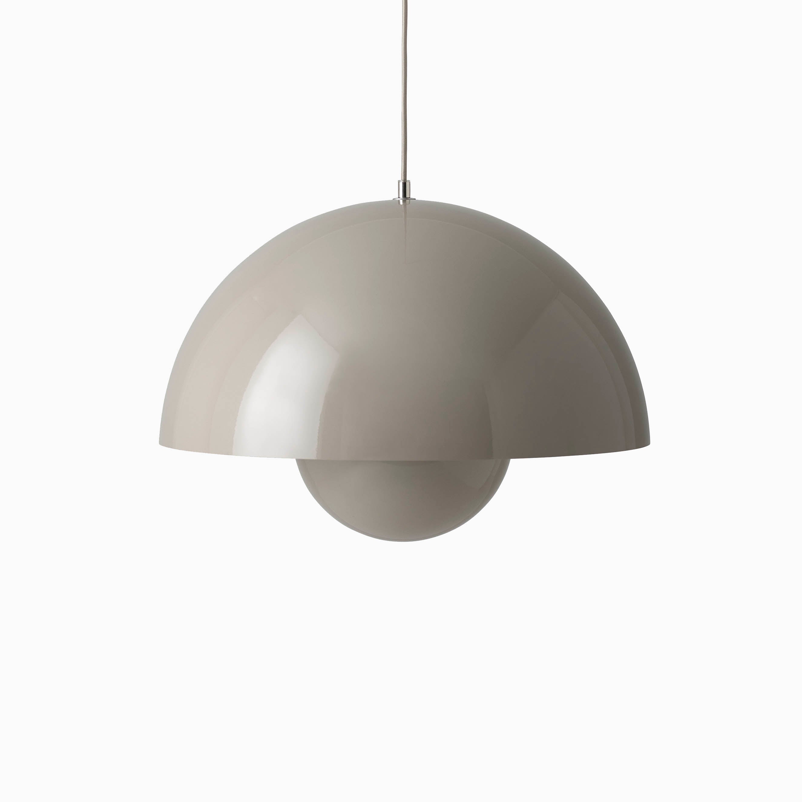 &Tradition Flowerpot Pendant VP2 Grey Beige