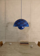 &Tradition Flowerpot Pendant VP7 Ø37cm Cobalt Blue Twilight Blue