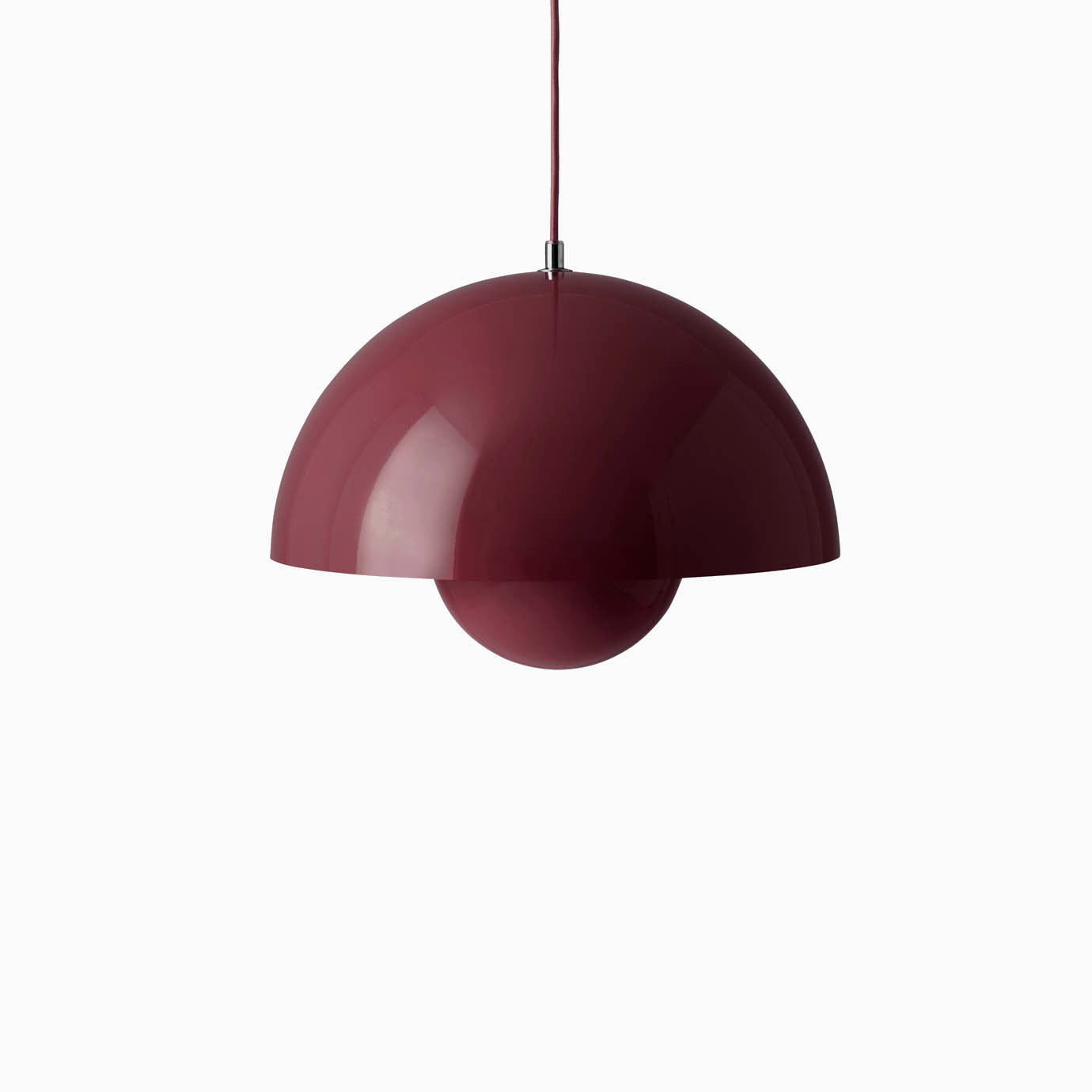 &Tradition Flowerpot Pendant VP7 Ø37cm Dark Plum