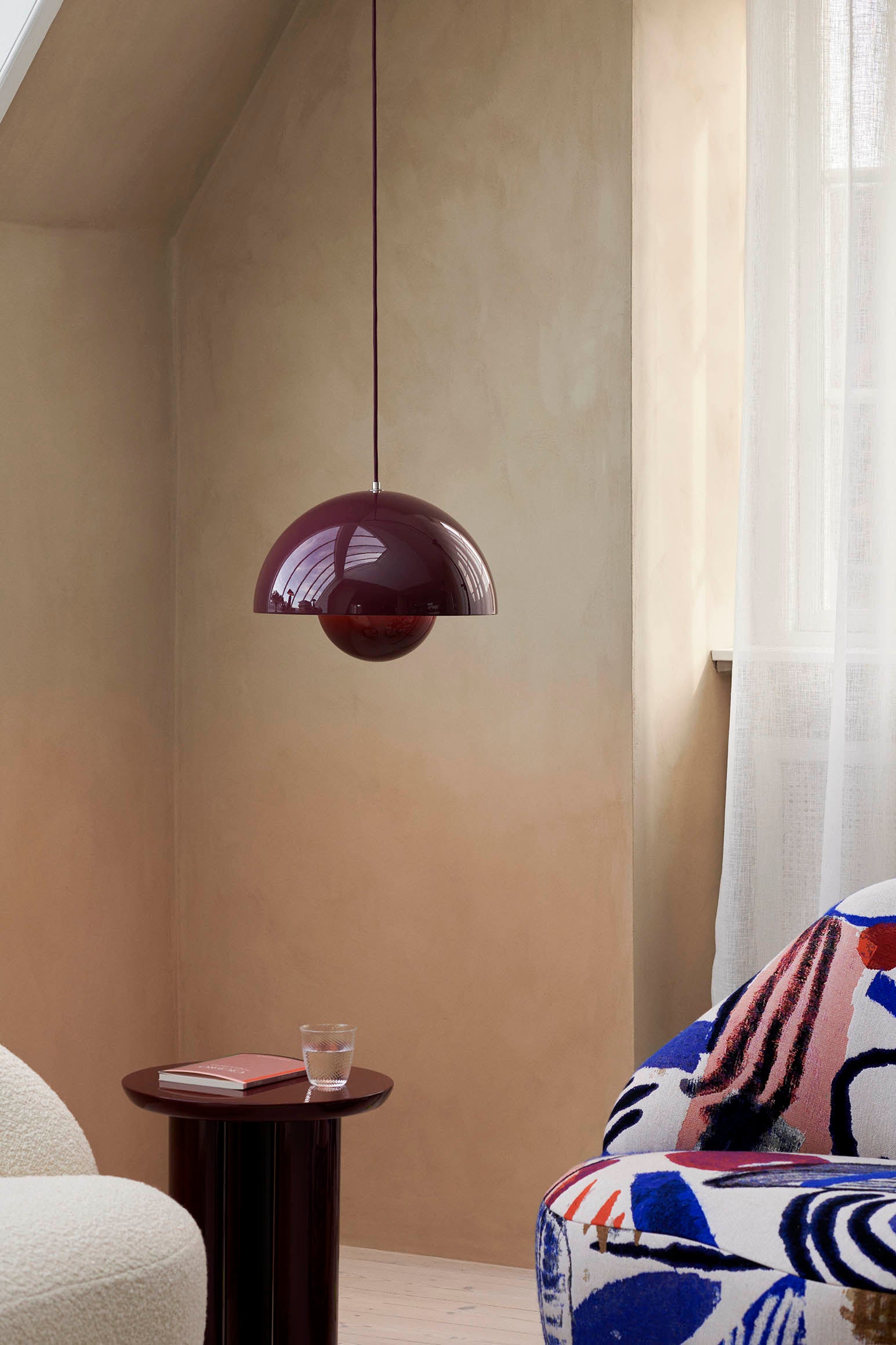 &Tradition Flowerpot Pendant VP7 Ø37cm Dark Plum