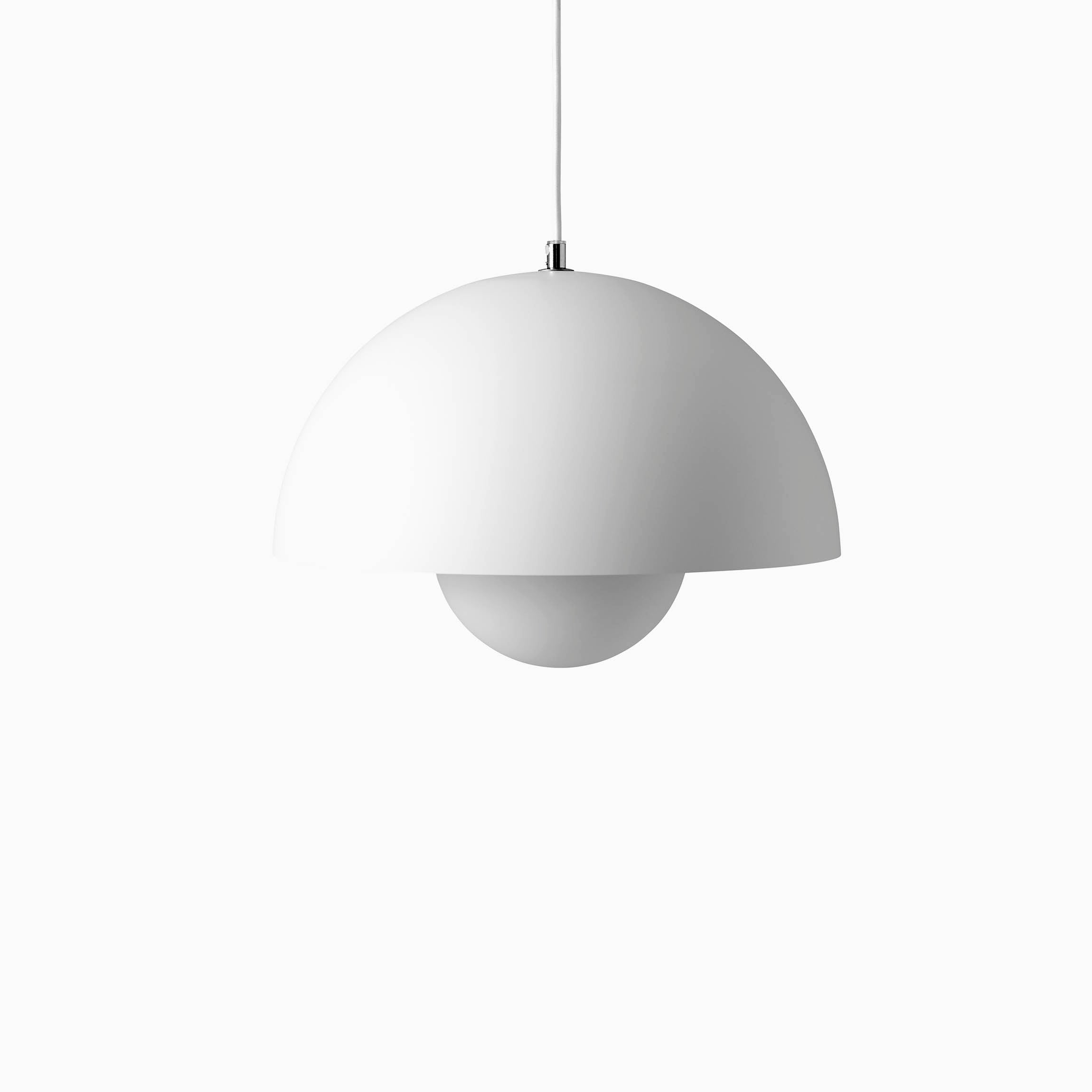 &Tradition Flowerpot Pendant VP7 Ø37cm Matt White
