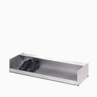 Util x JAK Shoe Rack Brushed Aluminium