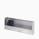 Util x JAK Shoe Rack Brushed Aluminium