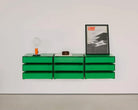 Util KGT Wall Mounted Drawer 3 - Vertical Pure Green