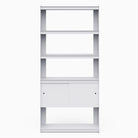 Util Plie Bookshelf 2 Doors 90cm Light Grey