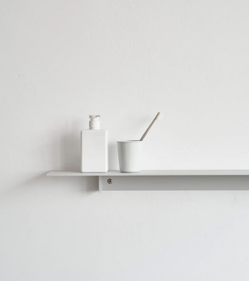 Util Plié Single Shelf Light Grey