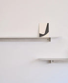 Util Plié Single Shelf Brushed Aluminium