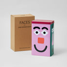 Wrap Faces Coffee Storage Tin 500g with Scoop