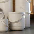 Zone Circular Waste Bin 15L  - Warm Grey