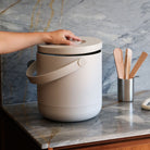 Zone Circular Waste Bin 15L  - Warm Grey