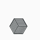 Zone Denmark Hexagon Trivet Black