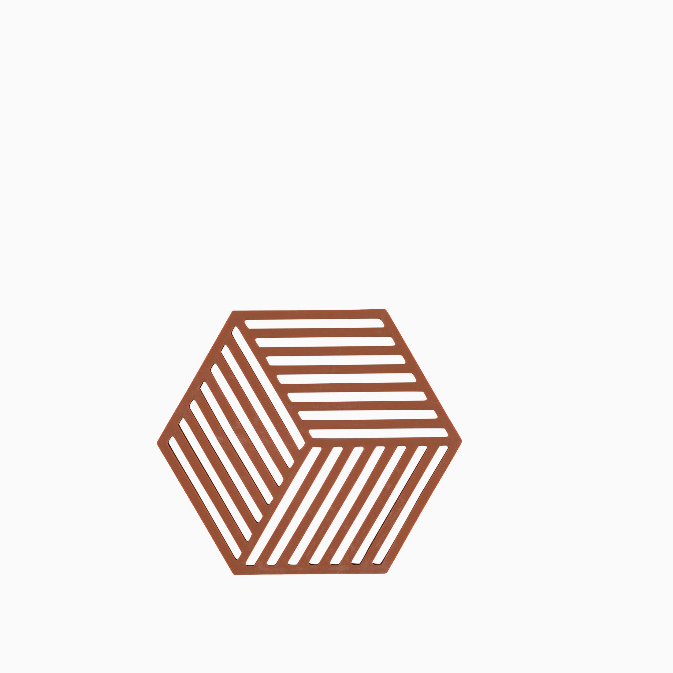 Zone Hexagon Trivet - 16cm Terractotta