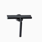 Zone Shower Wiper with Holder Black