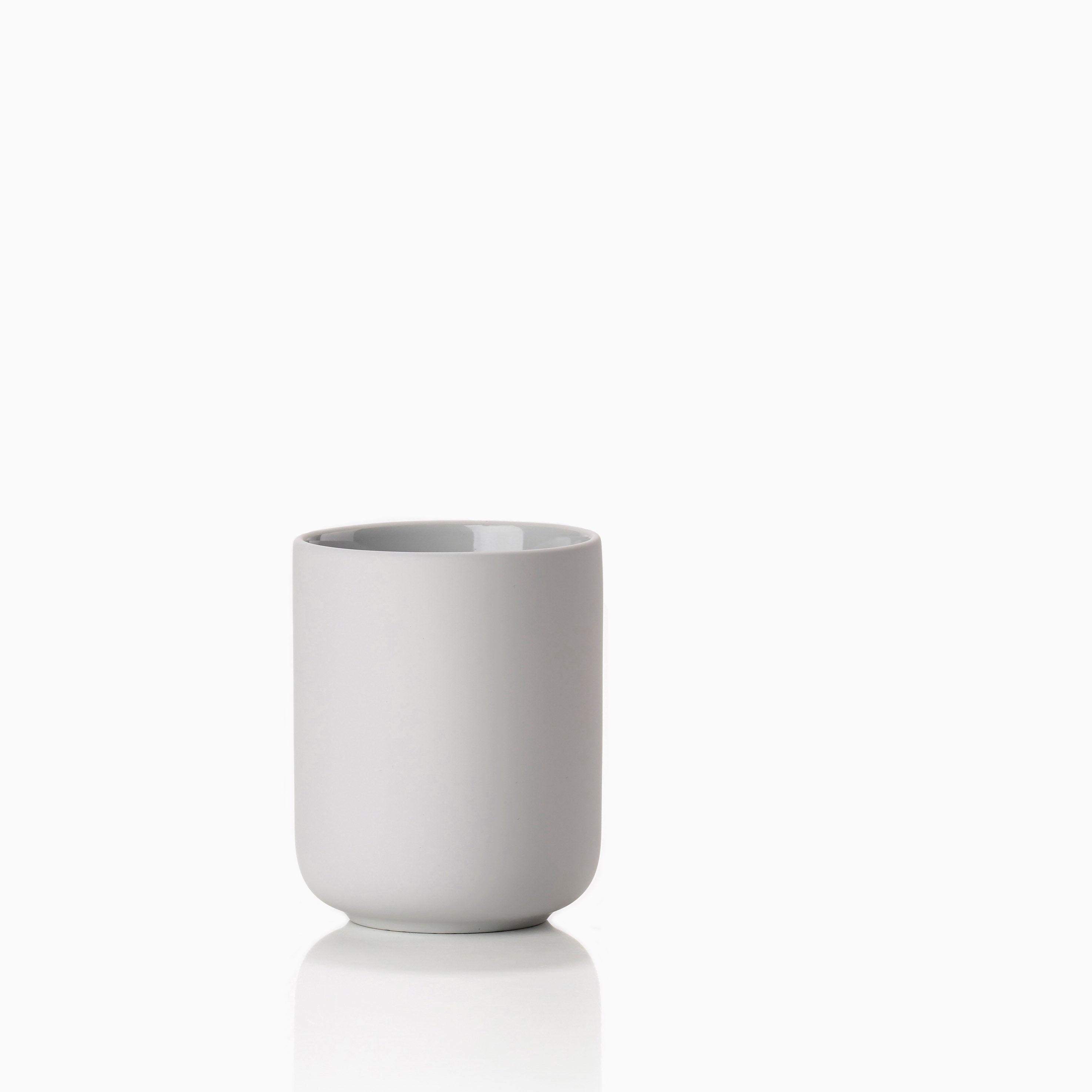 Zone Ume Toothbrust Mug Soft Grey