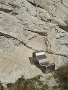 Muuto Dream View Bench Brushed Stainless Steel