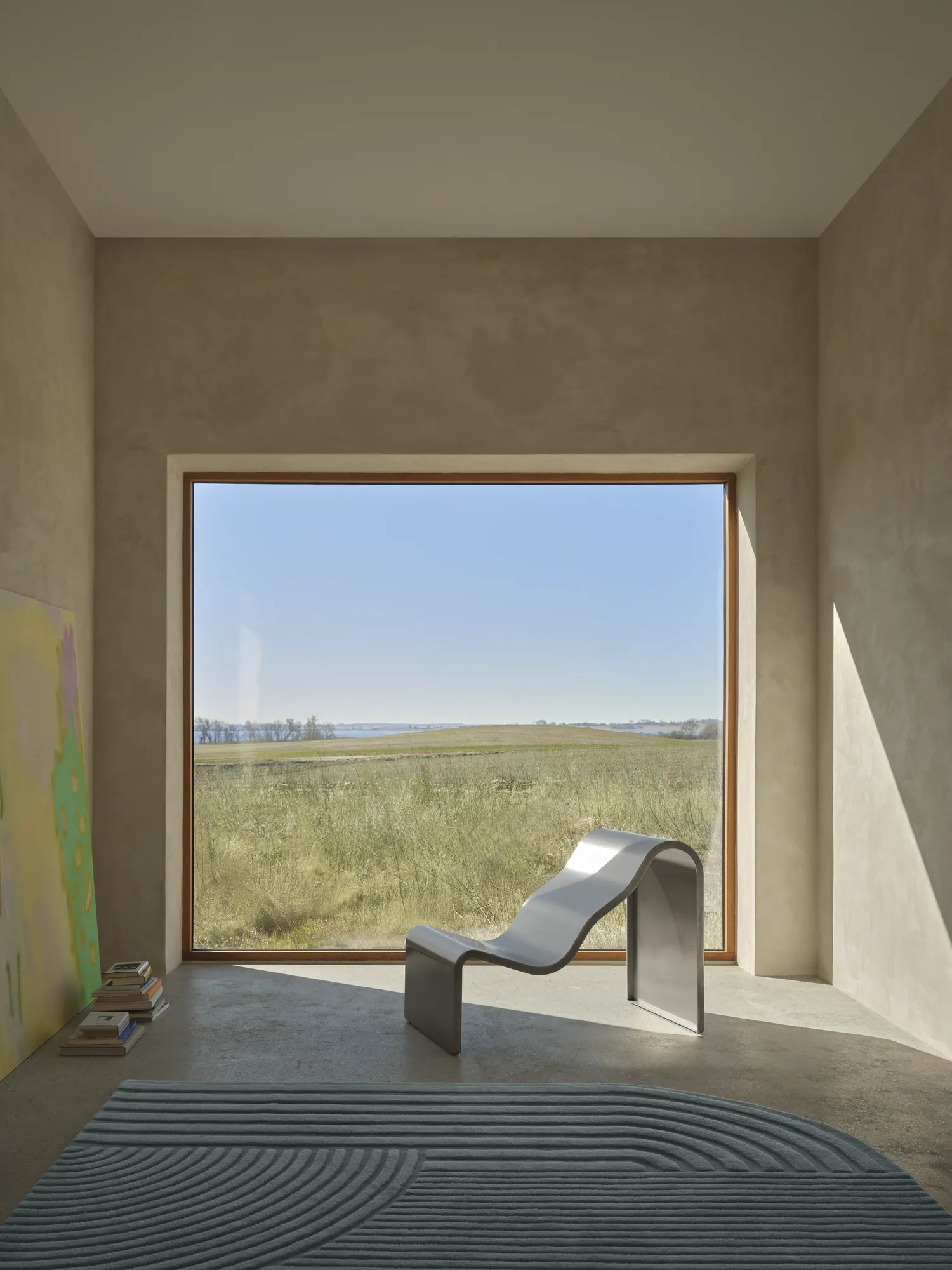 Muuto Dream View Bench Brushed Stainless Steel