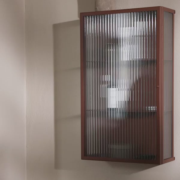 Ferm Living Haze Cabinet Oxide Red