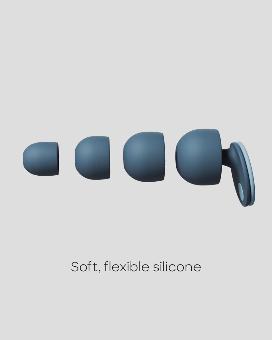 Ostrichpillow Orbit Silicone Earplugs Noise Reduction Reusable