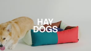 HAY Dogs Bed Zip Recycled Polyester Multi Small