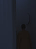 Muuto Contra Floor Lamp Anthracite Black with Concrete Base
